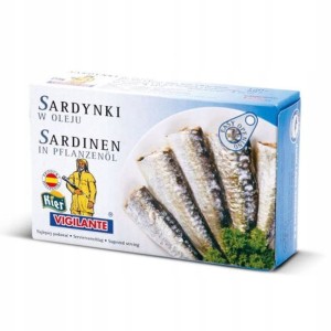 Sardynki w oleju słonecznikowym Kier 0,12 kg