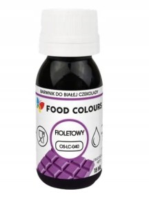 Barwnik w płynie Food Colours 40 g 18 ml 1 szt. fioletowy OS-LC-040