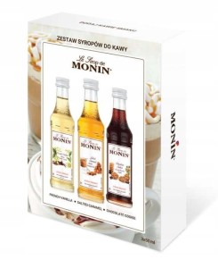 Syrop do kawy Monin - zestaw kawowy 3 x 50 ml