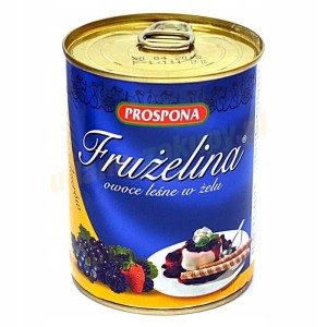 Frużelina owoce leśne w żelu Prospona 380 g