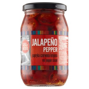 Papryka Czerwona Jalapeno Krojona Peru 340g CDS