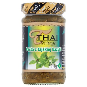 Pasta z tajskiej bazylii. Produkt pasteryzowany Thai Heritage 110 g