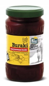 Buraczki marynowane kulki KIer 880g