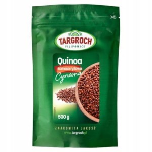 Komosa ryżowa czerwona - Quinoa 500g Targroch
