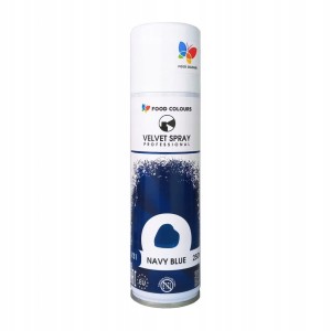 F.C Zamsz w sprayu Food Colours 250 ml. Navy blue - granatowy