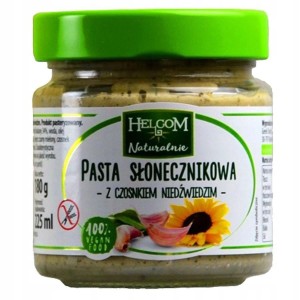 Pasta słonecznikowa z czosnkiem niedźwiedzim Helcom 180 g