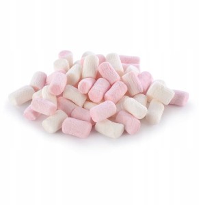 MINI PIANKI MARSHMALLOW 1KG RÓŻOWO BIAŁE MODECOR