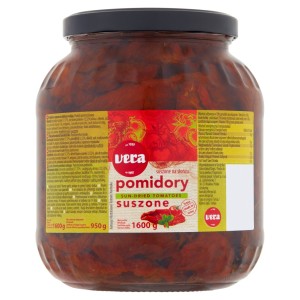 VERA pomidory suszone na słońcu w oleju 1600/950 g