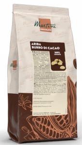 MASTER MARTINI Masło kakaowe ARIBA 1 kg Burro di Cacao