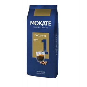 Mokate Professional Exclusive 1 – Kawa Ziarnista 100% Arabica 1 kg