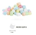 Posypka Cake Land mikro pianki marshmallow wielokolorowa 70 g