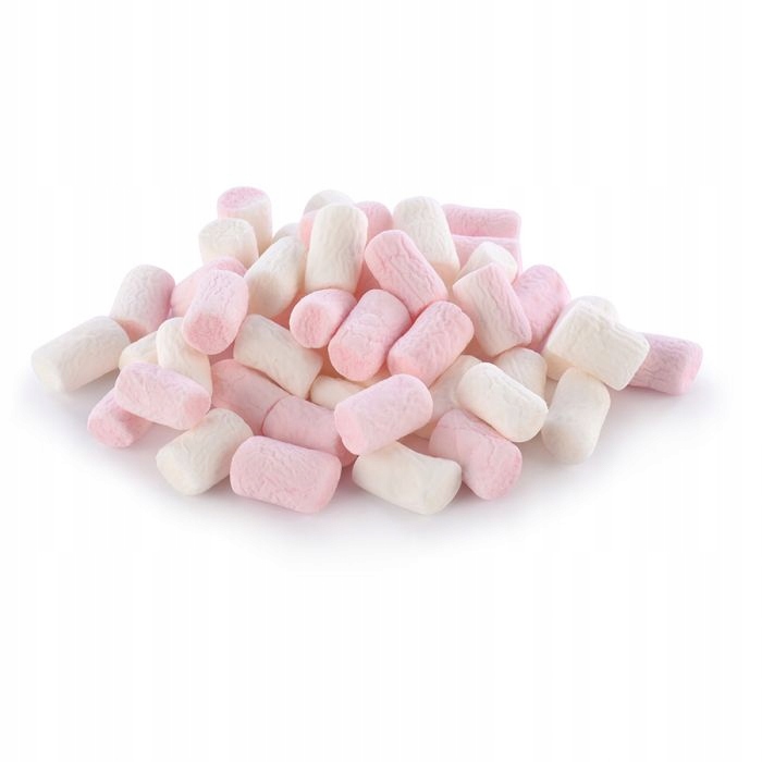 MINI PIANKI MARSHMALLOW 1KG RÓŻOWO BIAŁE MODECOR