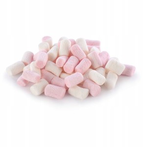 MINI PIANKI MARSHMALLOW 1KG RÓŻOWO BIAŁE MODECOR