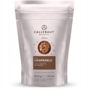 Posypka Crispearls perełki Czekolada Mleczna Callebaut 800g