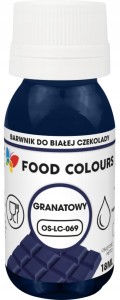 F.C BARWNIK DO BIAŁEJ CZEKOLADY-MAS TŁUSTYCH GRANATOWY 18ML OS-LC-069