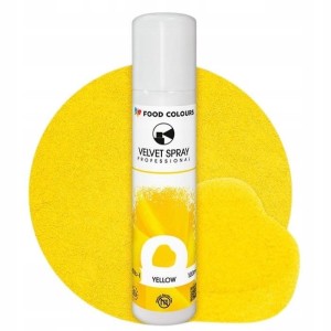 F.C ZAMSZ VELVET SPRAY (100ML) ŻÓŁTY V01b-1