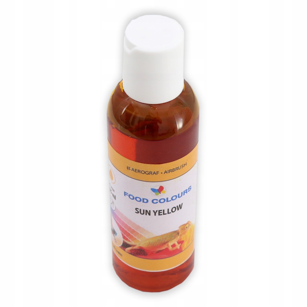 F.C.BARWNIK W PŁYNIE a 135ml ŻÓŁTY SŁONECZNY