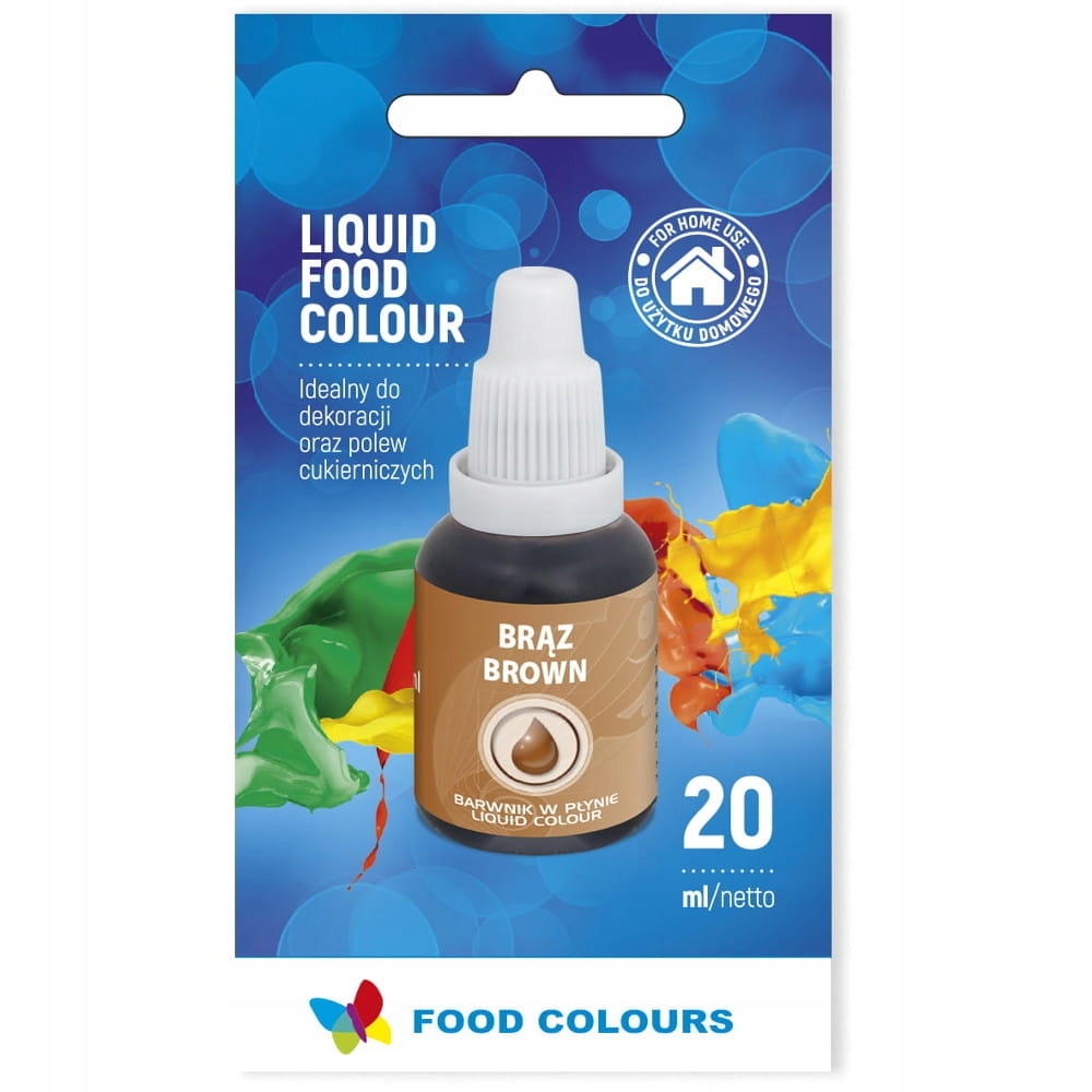 F.C.BARWNIK W PŁYNIE BRĄZOWY a 20ml