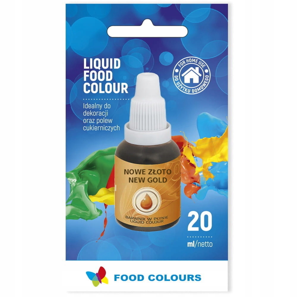 F.C.BARWNIK W PŁYNIE ZŁOTY/NEW GOLD 20ML