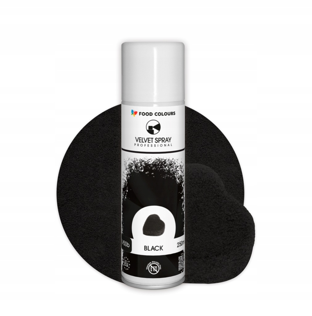 F.C ZAMSZ VELVET SPRAY (250ML) CZARNY V50b