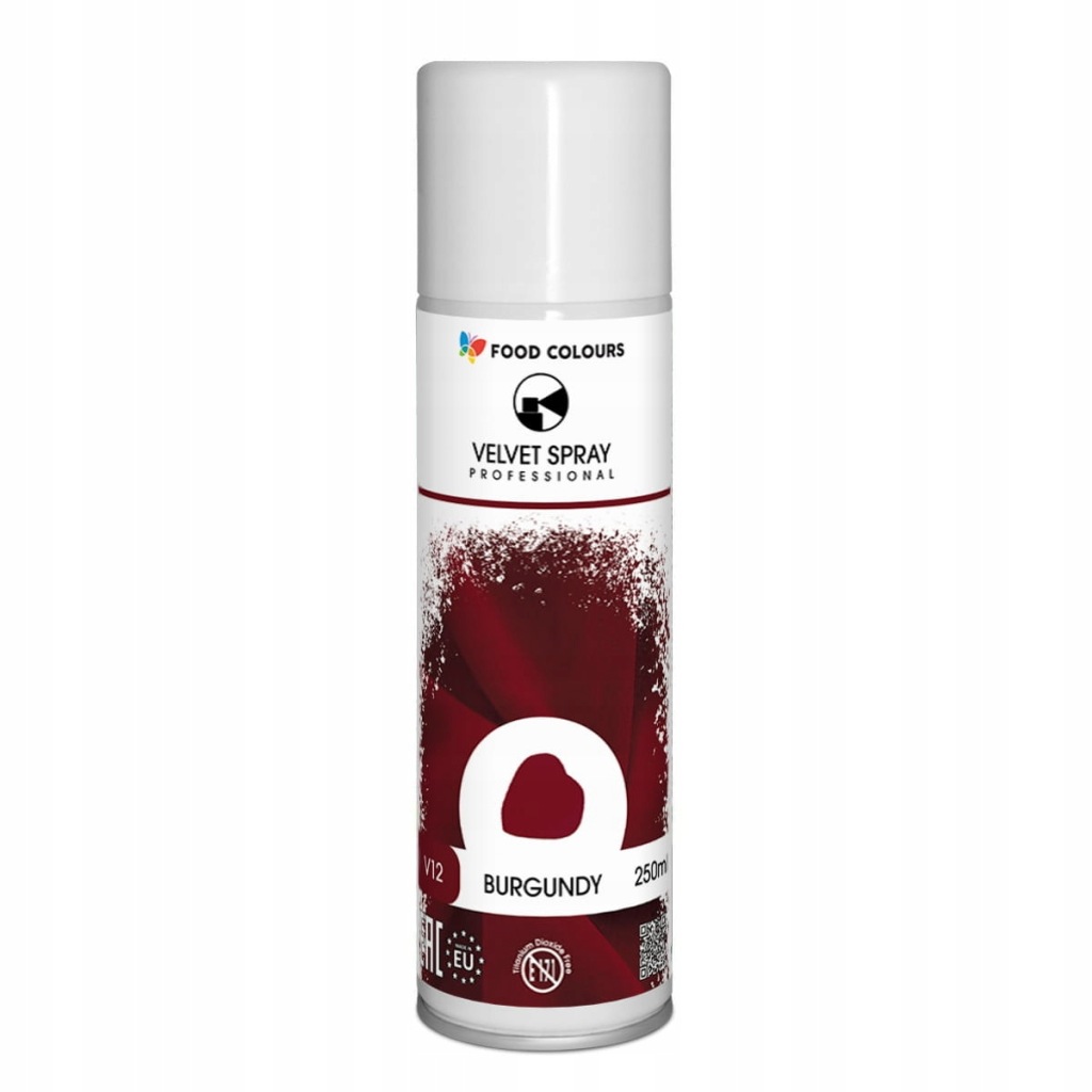 F.C ZAMSZ VELVET SPRAY (250ML) BURGUNDY V12