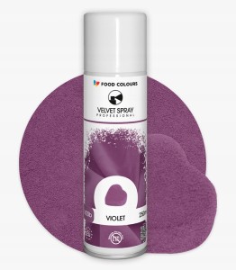 Barwnik w aerozolu (spray) Food Colours 100 g 100 ml 1 szt. fioletowy