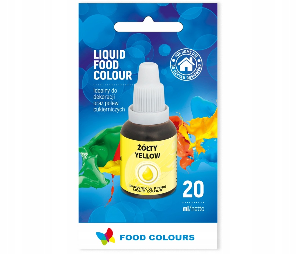 F.C.BARWNIK W PŁYNIE ŻÓŁTY 20ml