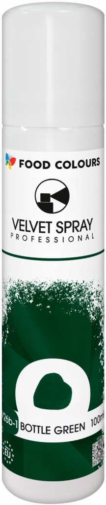 F.C Zamsz w sprayu Food Colours 100ml . Bottle green zieleń - butelkowa