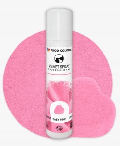 F.C ZAMSZ VELVET SPRAY (100ML) BABY PINK V18b-N-1