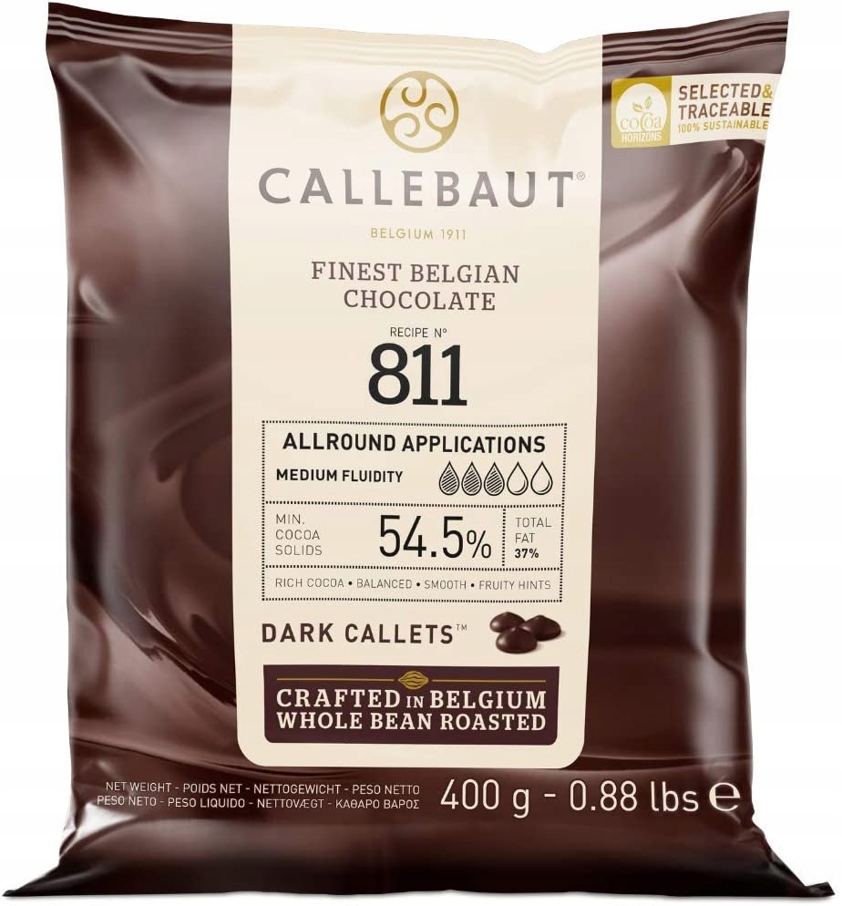 CZEKOLADA CALLEBAUT DESEROWA 811 0,4KG