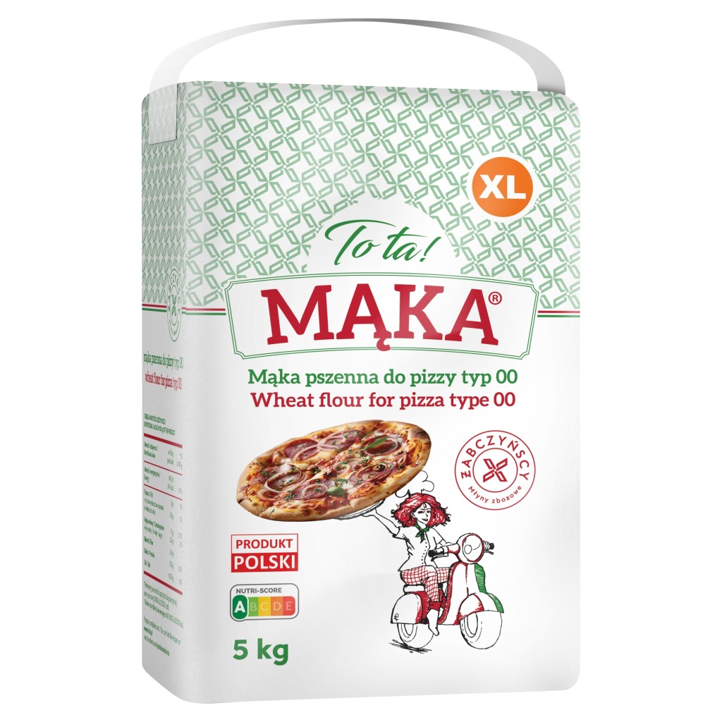 ToTa! Mąka pszenna typ 00 do pizzy 5 kg Data: 01.06.2027