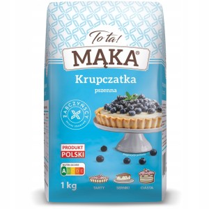 ToTa! Mąka pszenna krupczatka 1 kg Data: 31.01.2027