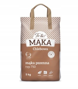 ToTa! Mąka pszenna chlebowa Typ 750 5kg Data: 24.01.2027