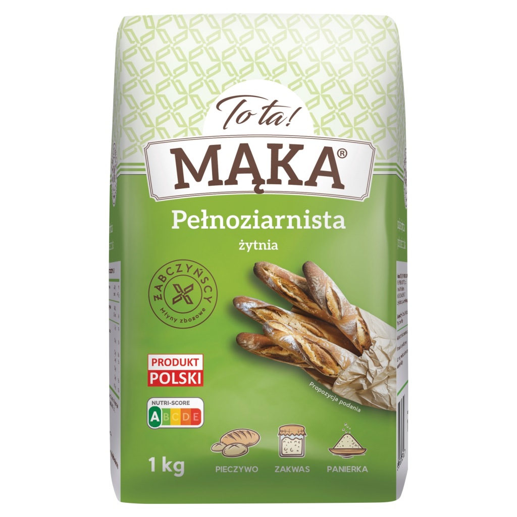 ToTa! Maką żytnia pełnoziarnista 1 kg Data: 05.09.2026