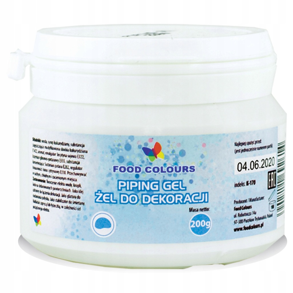 Żel dekoracyjny Food Colours Piping Gel 200 g